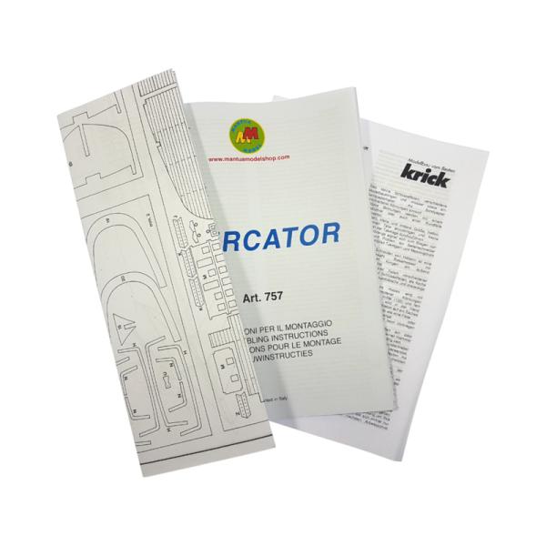 Mantua Model Mercator školní plachetnice 1:120 kit (obrázek 10)