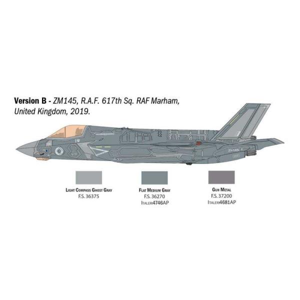 Model Kit letadlo 92810 - F-35B Lightning (1:48) (obrázek 5)