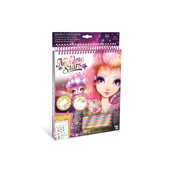 Nebulous Stars kreativního sketchbook
