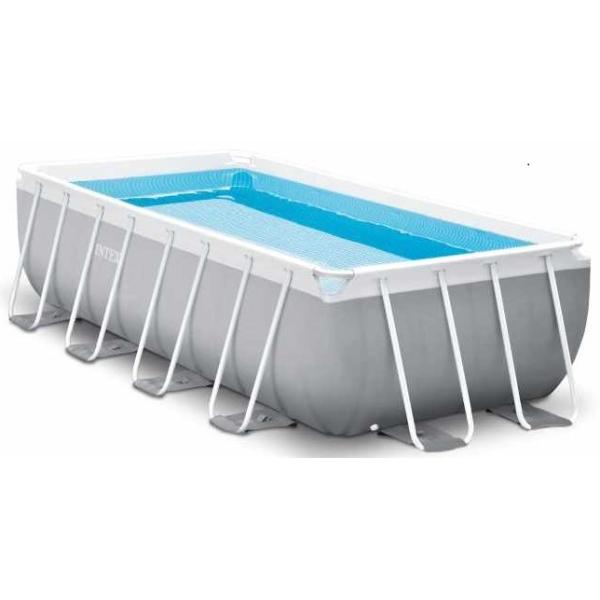 Zahradní bazén INTEX 26788 Prism Frame Rectangular 400 x 200 x 100 cm kartušová filtrace