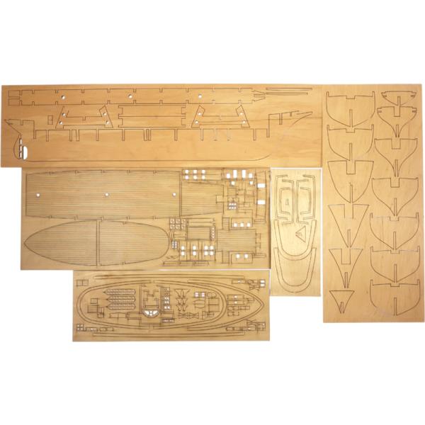 Mantua Model Mercator školní plachetnice 1:120 kit (obrázek 7)