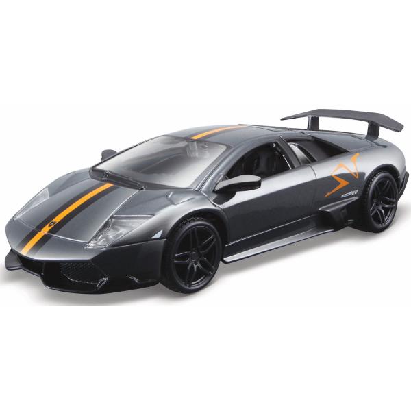Bburago 1:32 Lamborghini Murcielago LP 670-4 SV Mat-Grey