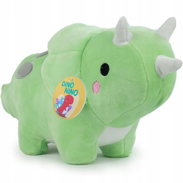 DINO NINO Triceratops plyšová hračka 31cm