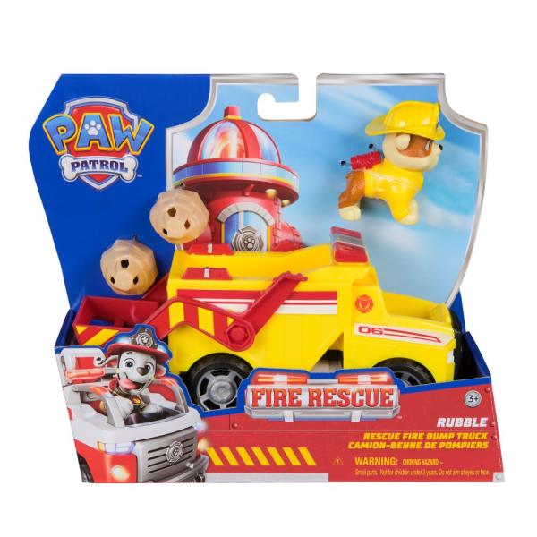 Paw Patrol Fire rescue vozidlo Rubble (obrázek 5)