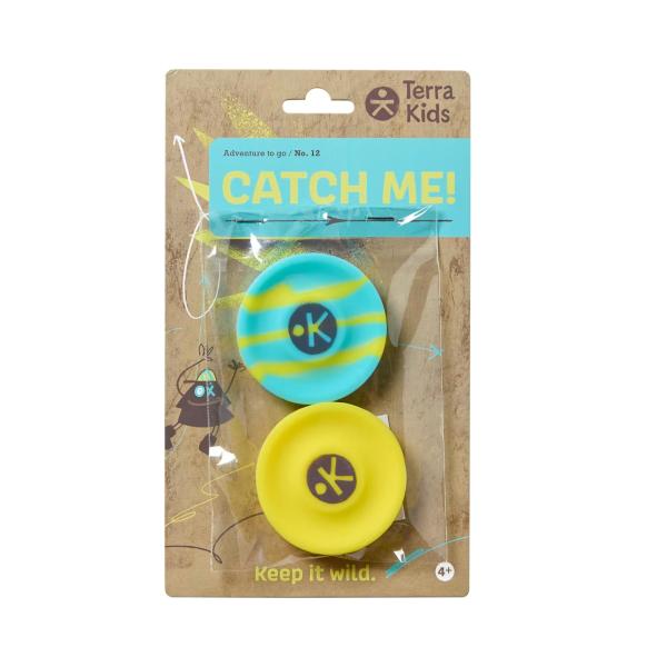 Haba Haba Terra Kids Adventure Chyť ma! silikónové disky 2 ks modrý