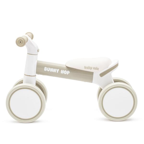 Dětské odrážedlo Baby Mix Bunny Hop šedé (obrázek 3)