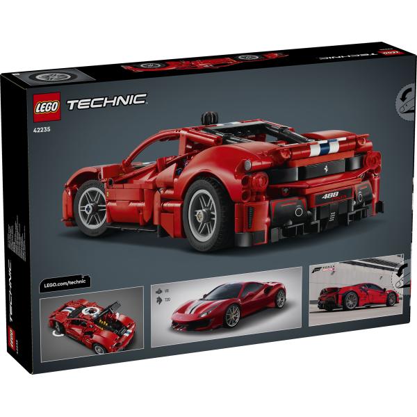 LEGO® Technic 42235 Auto Ferrari 488 PISTA (obrázek 8)