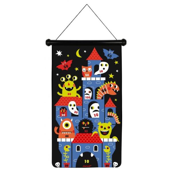 Janod - Gioco Delle Freccette Magnetico, Mostri, J02076-image