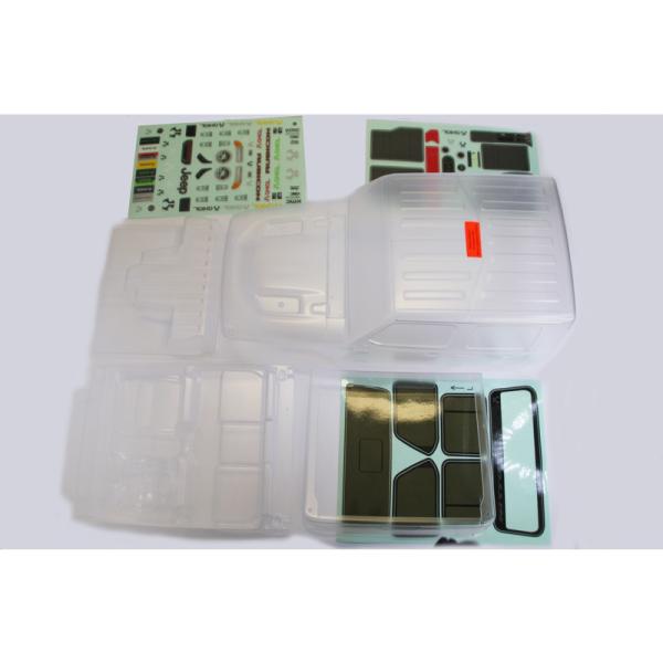 Corpo assiale non verniciato: SCX10 III Jeep JT Gladiator