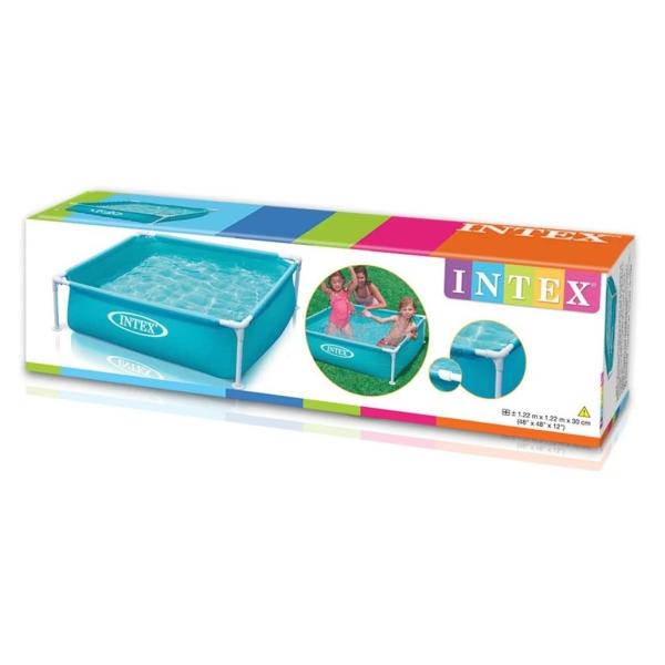 Intex 57173 Frame Mini modrý 122x122x30 cm