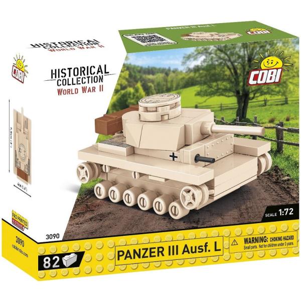 Cobi Panzer III Ausf L, 1:72, 80k