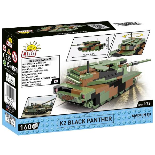 Cobi K2 Black Panther, 1:72, 162k