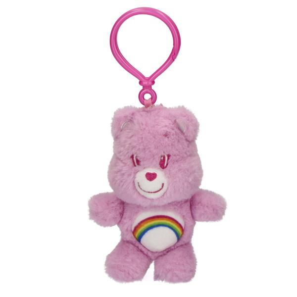 CARE BEARS Růžový klíčenka plyš 12cm