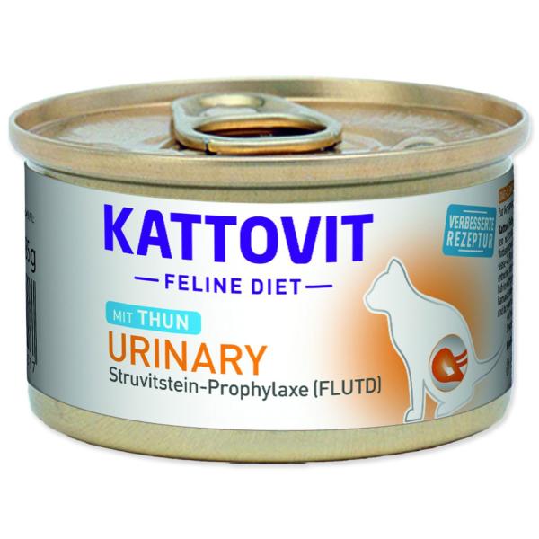 Konzerva Kattovit Urinary tuňák 85g