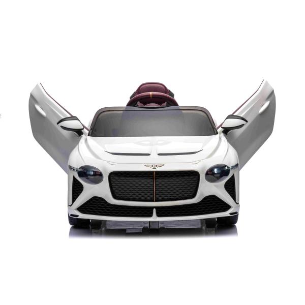 Elektrické autíčko Bentley Bacalar 12V, bílé, Dveře otevírající se nahoru, 2.4 GHz dálkové (obrázek 8)