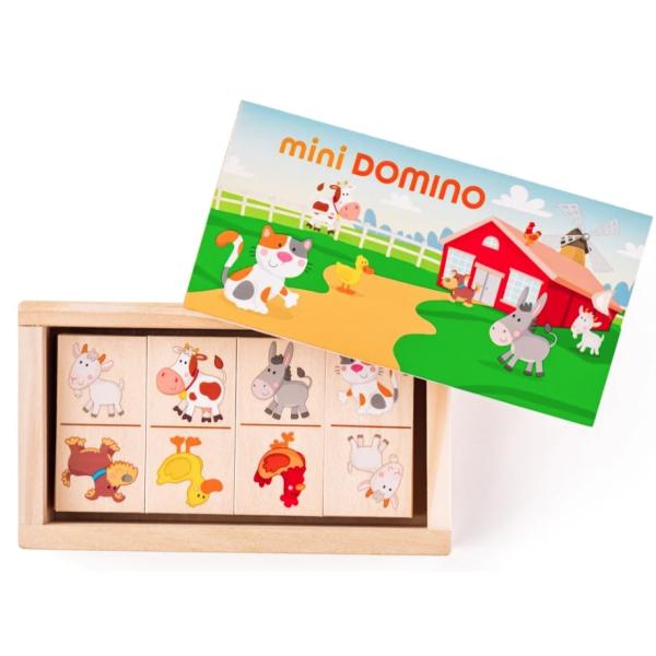 Woody Minidomino zvířátka