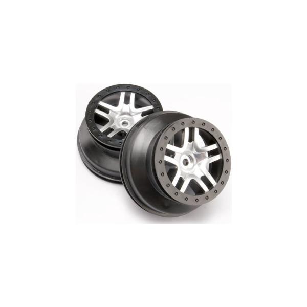 Traxxas disk 2.2/3.0" SCT Split-Spoke saténový-černý (2)