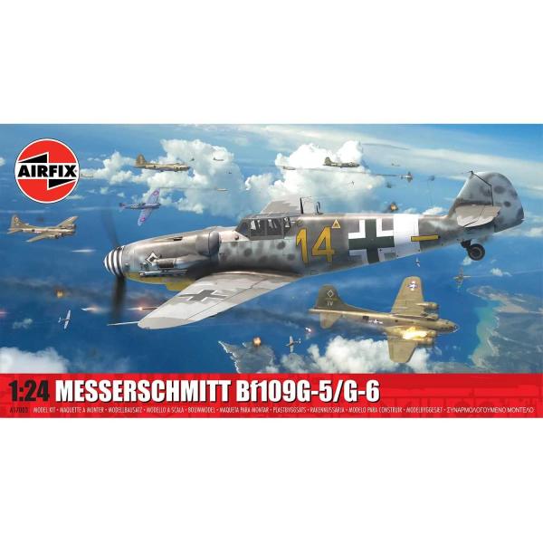 Classic Kit letadlo A17003 - Messerschmitt Bf109G-5/G-6 (1:24)