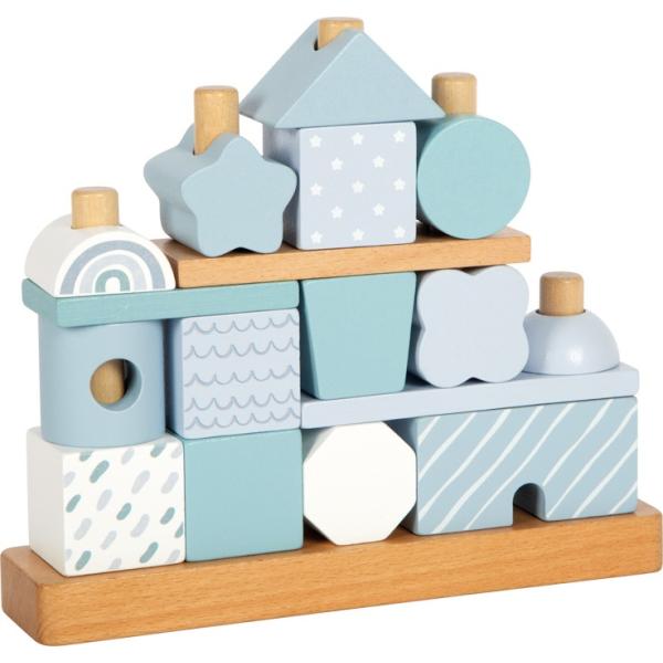 small foot Nasazování na tyč Domeček modrý (obrázek 4)