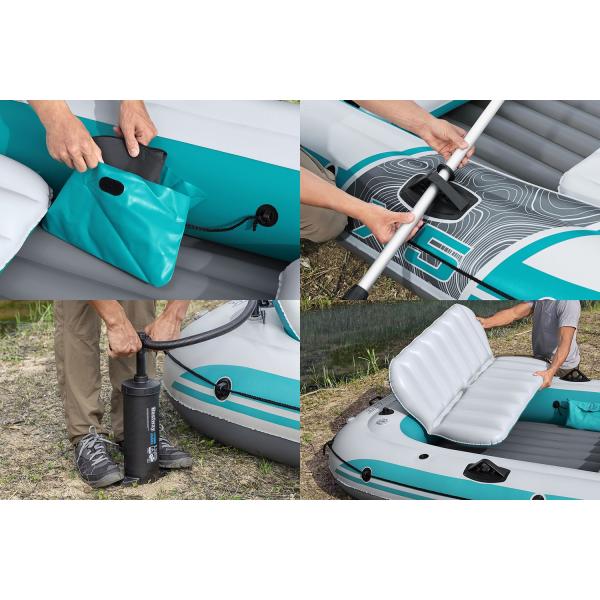 Bestway 65159 Nafukovací raft Adventure Elite X5, 364 x 166 x 45 cm (obrázek 8)