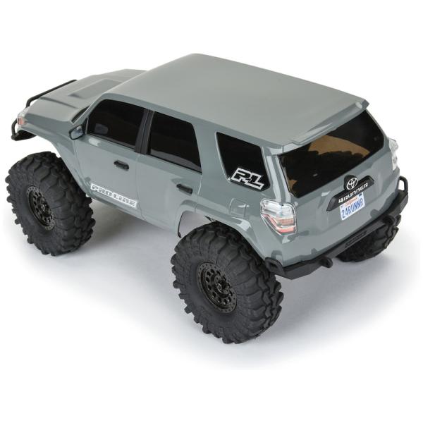 Pro-Line karosérie 1:24 2024 Toyota 4Runner rozvor 132mm, šedá, sestavená: Axial SCX24 (obrázek 4)