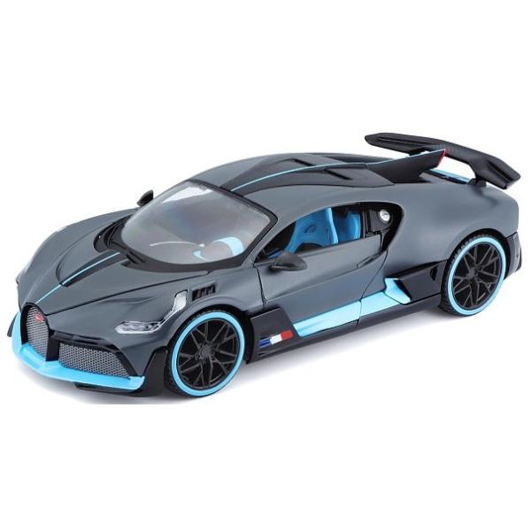 Maisto - Bugatti Divo, tmavo šedé, 1:24