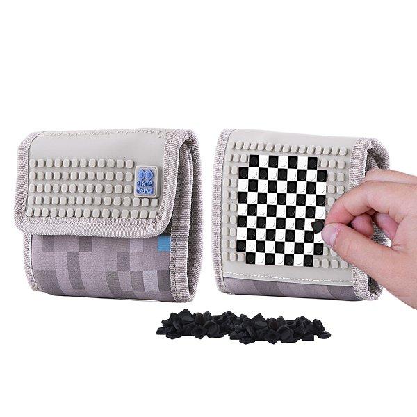 PIXIE CREW peněženka šedá/modrá