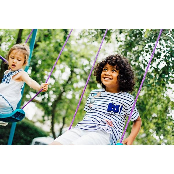 Set dvou houpaček s kovovou konstrukcí (obrázek 4)