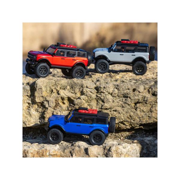 Axial SCX24 Ford Bronco 2021 1:24 4WD RTR šedý