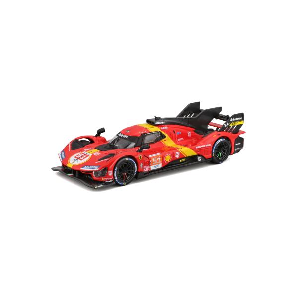 Bburago 1:43 Ferrari Racing 499P LMH 2023 24H Le Mans Champion