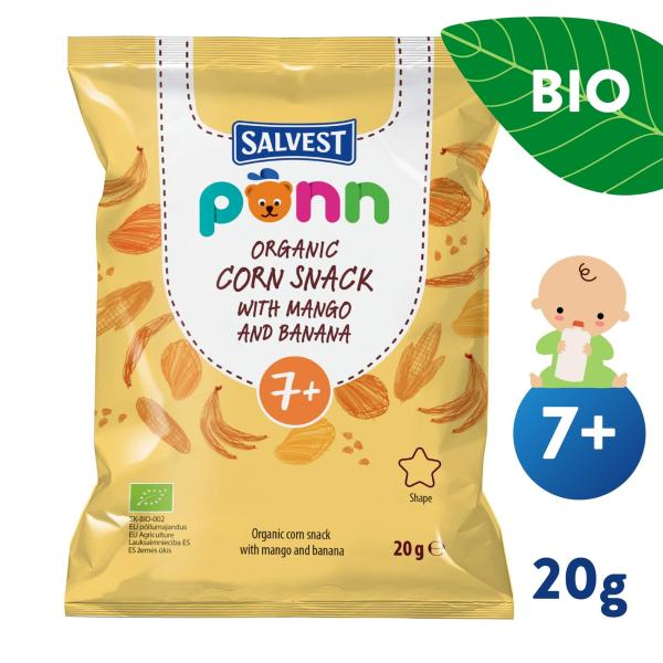 SALVEST Ponn BIO Mangové chrumky (20 g)