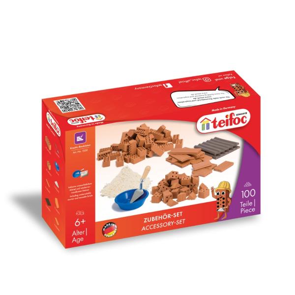 TEIFOC stavebnice Set doplňků 100 dílků