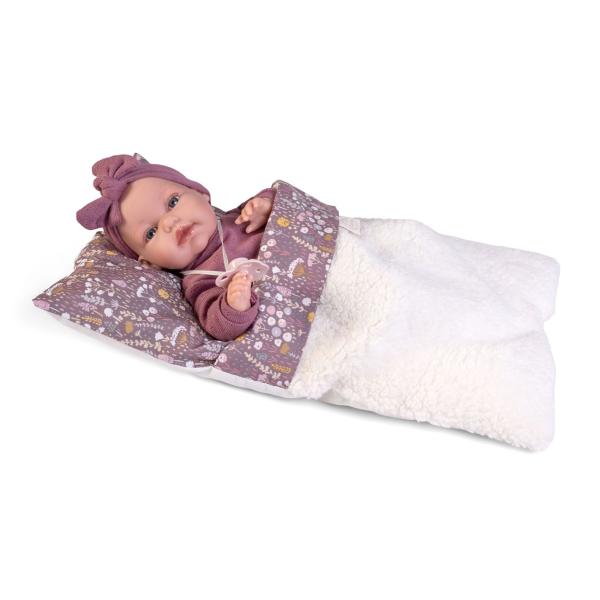 Antonio Juan 70356 TONETA – realistická panenka miminko se zvuky a měkkým látkovým tělem