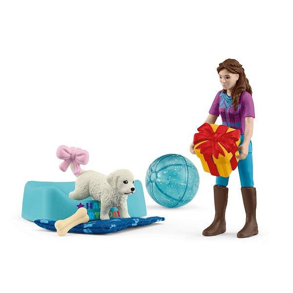 Schleich Narodeninová oslava s Lisou, hracia sada