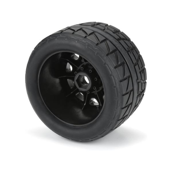 Pro-Line kolo 3.8" 1:8, pneu Menace HP BELTE, disk čený H17 (2) (obrázek 6)