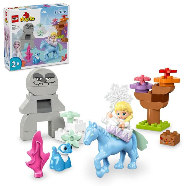 LEGO® DUPLO® 10418 Elsa a Bruni v začarovaném lese