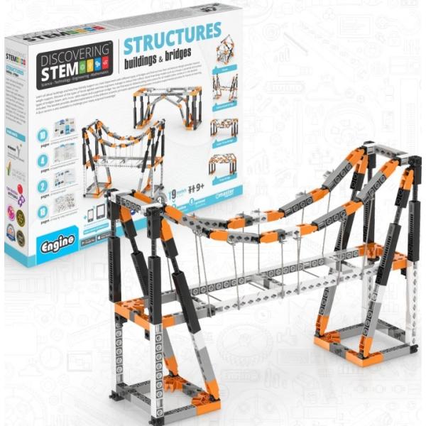 Engino STEM STRUCTURES: Edificios y puentes