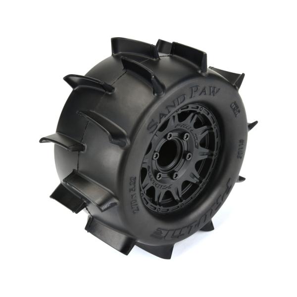 Pro-Line kolo 2.8", pneu Sand Paw, disk Raid H12 černý (2) (obrázek 4)