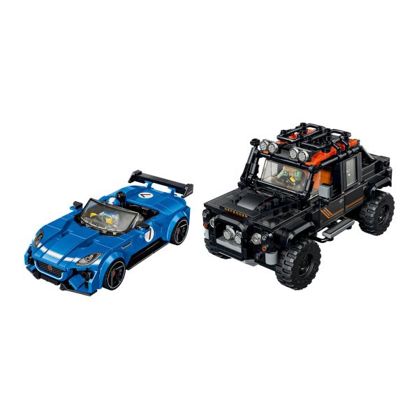 LEGO® Speed Champions 77264 Jaguar Project 7 a Land Rover Defender (obrázek 5)