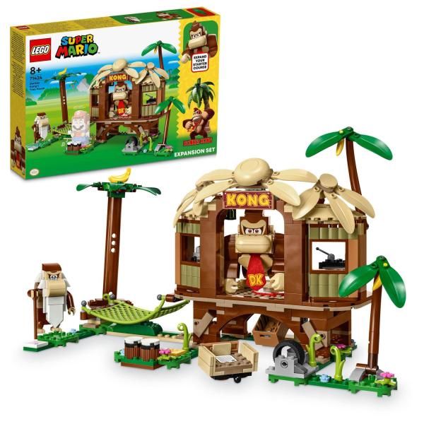 LEGO® Super Mario™ 71424 Donkey Kongův domeček na stromě – rozšiřující set