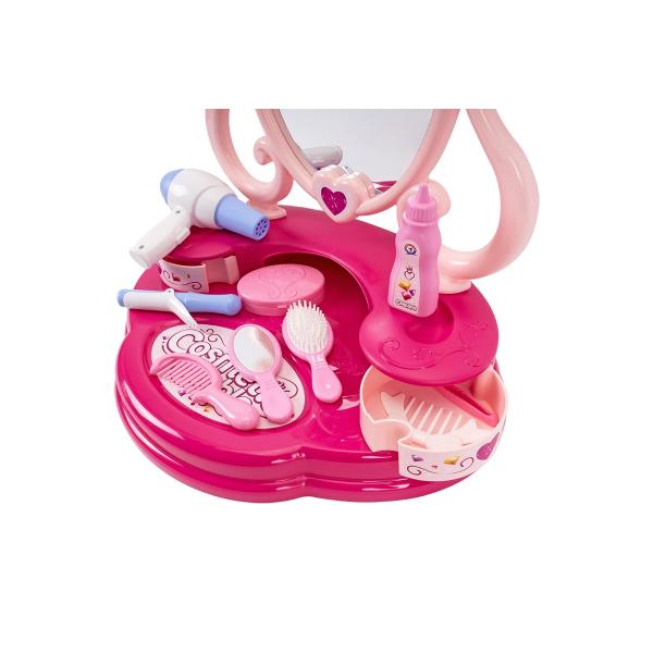 Kosmetický stolek 54 cm s doplňky 9ks