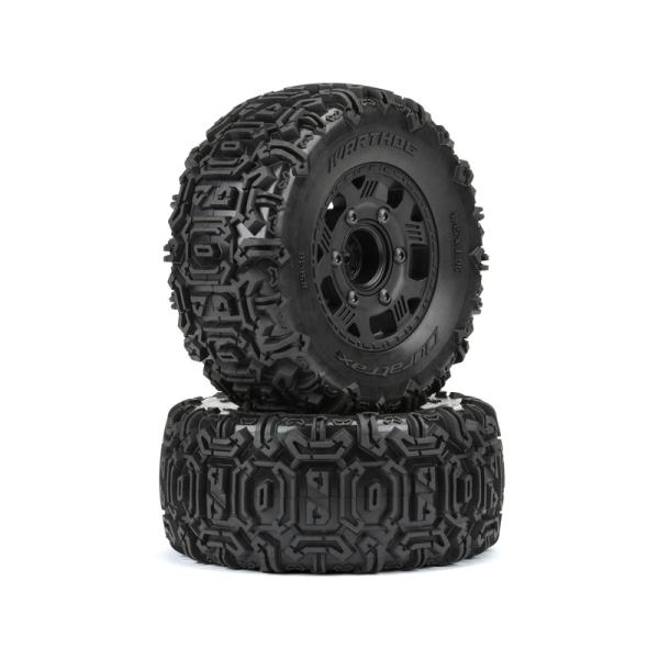 Duratrax kolo 2.2"/3.0" Warthog H12/14mm černé (2) (obrázek 5)
