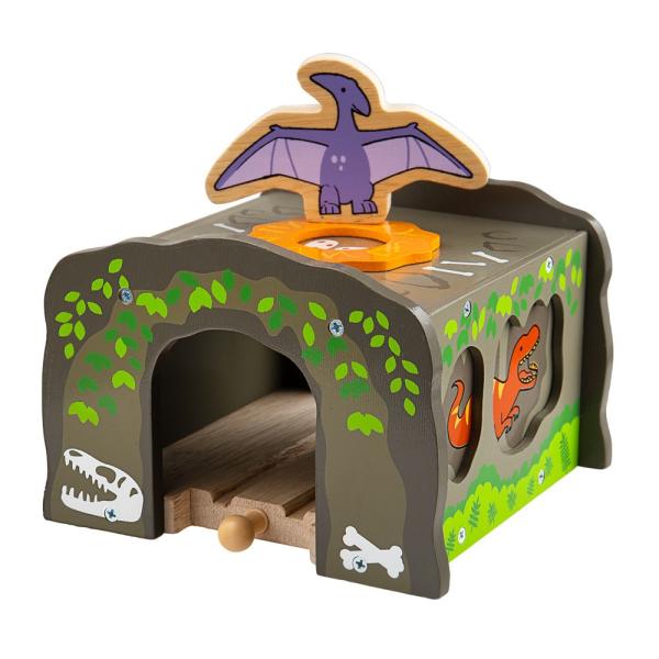 Bigjigs Rail Dinosaurí tunel T-Rex