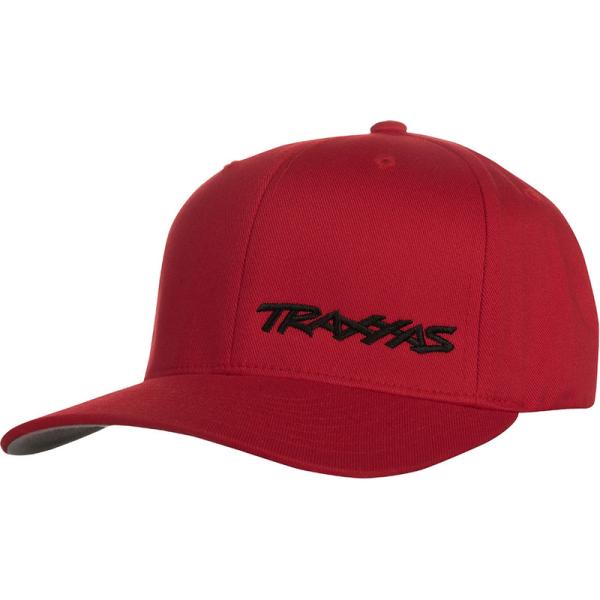 Traxxas šiltovka flexfit červená
