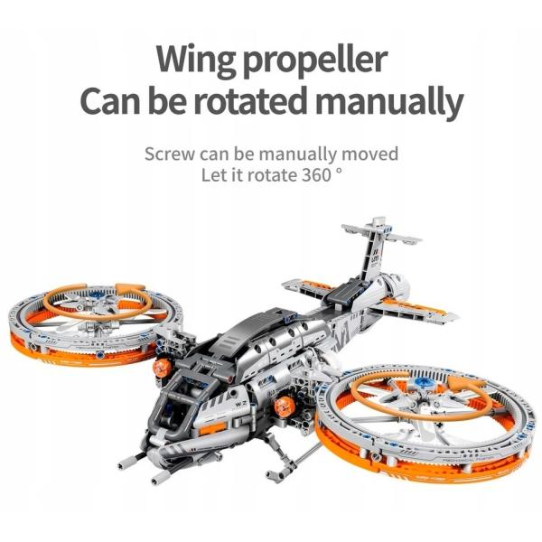 iM.Master Stavebnice vrtulník 44,2x51,2x17,5 cm (obrázek 3)