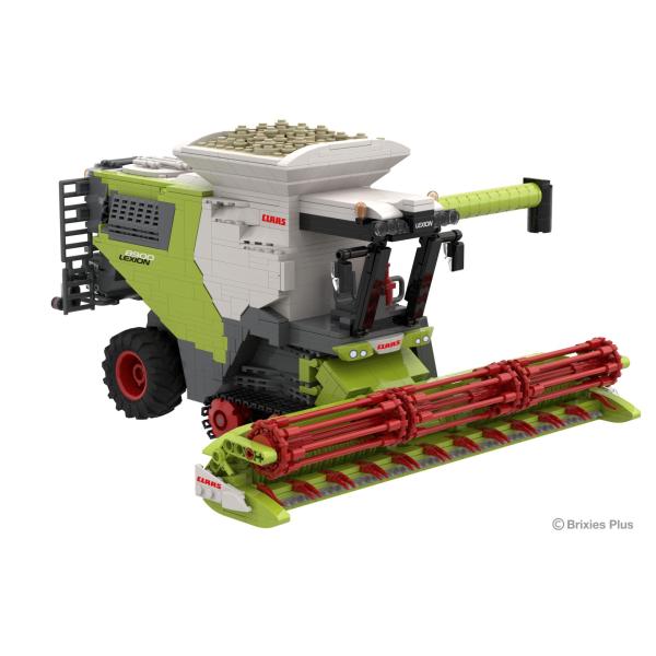 BRIXIES Plus 222.734 CLAAS LEXION 8900 TERRA TRAC - kombajn s přívěsem, 1498 k (obrázek 9)