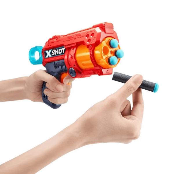 X-SHOT EXCEL Fury 4 s otočnou hlavní a 16 náboji