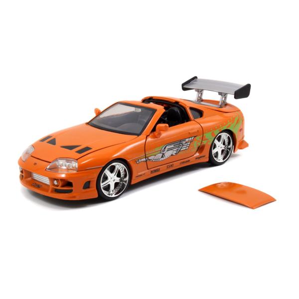 Rychle a zběsile auto 1995 Toyota Supra 1:24 + figurka Brian O’Conner (obrázek 5)