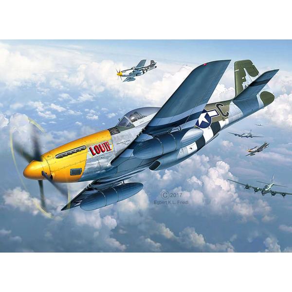 Plastic modelky letadlo 03944 – P-51D-5Na Mustang (1:32)