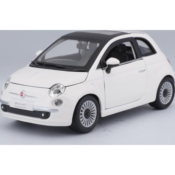 Bburago 1:24 Fiat 500 (2007) White